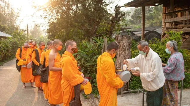 Living by alms