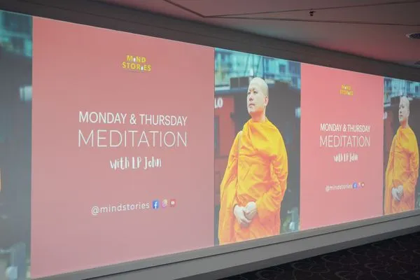 Details of the regular Monday and Thursday meditation sessions