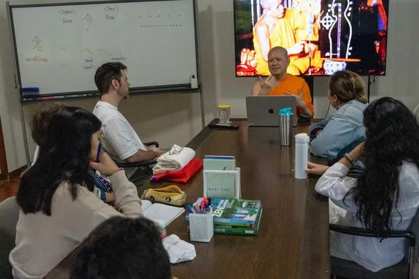 Another session around the meeting-room table