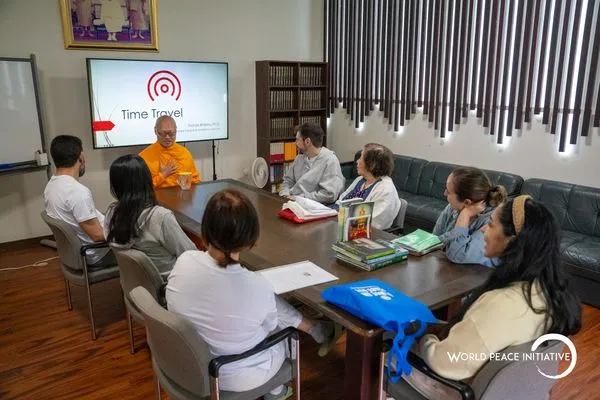 A session in the meeting room