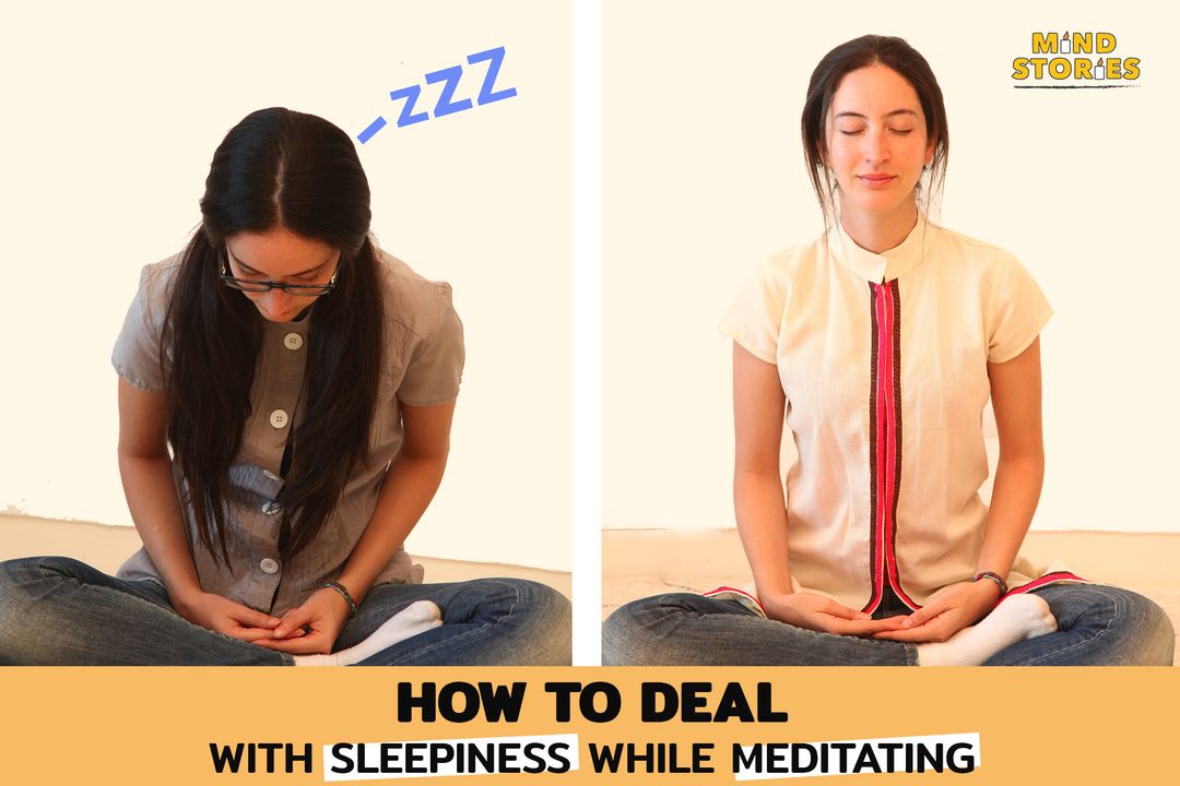 How to deal with sleepiness while meditating