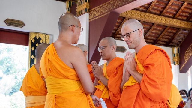 Monk Life Ordination