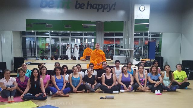 LP John Paramai Guided Meditation at BeFit, Honduras