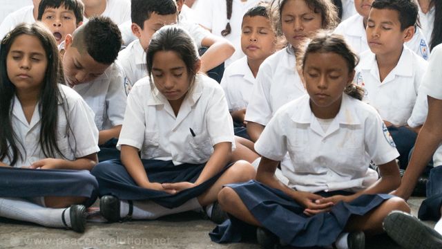 LP John Paramai Guided Meditation at Escuela Reyes, Honduras