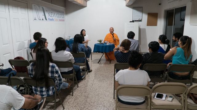 LP John Paramai Guided Meditation at Nueva Acrópolis, Honduras