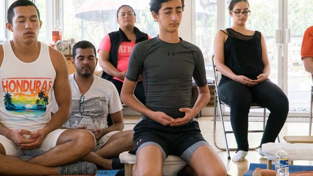 LP John Paramai Guided Meditation at Yoga's Garden, Honduras