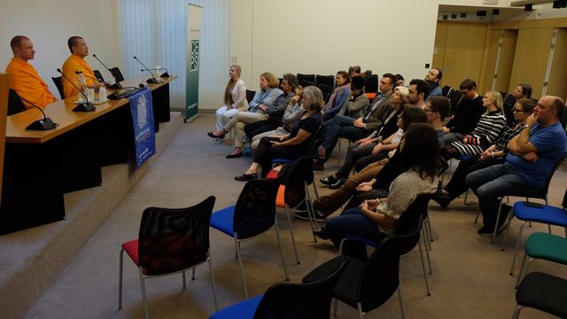LP John Paramai's Guided Meditation at Center for European Policy Studies (CEPS), Brussels, Belgium