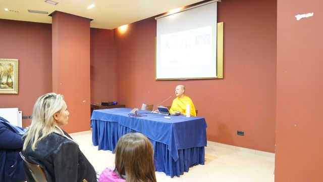 LP John Paramai Guided Meditation at a hotel near Dajti mountain, Albania