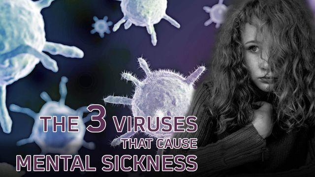 The three viruses that cause mental sickness