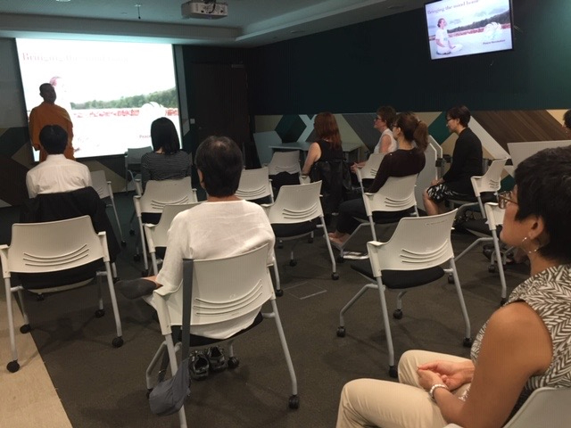 LP John Paramai's Guided Meditation Session in Singapore Management University (SMU)