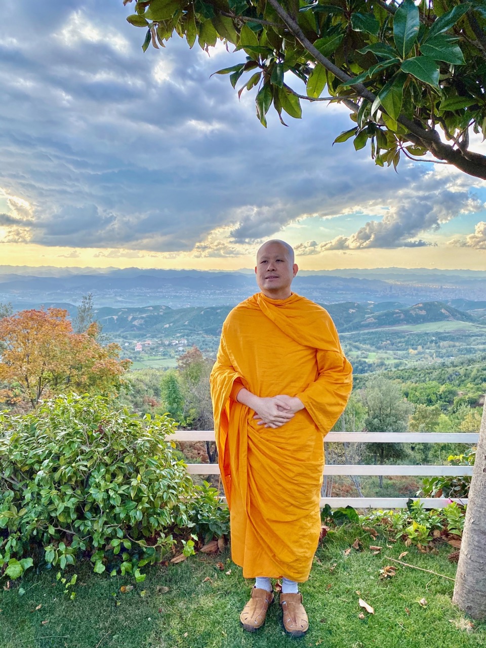 LP John Paramai's Guided Meditation at a hotel near Dajti mountain, Albania