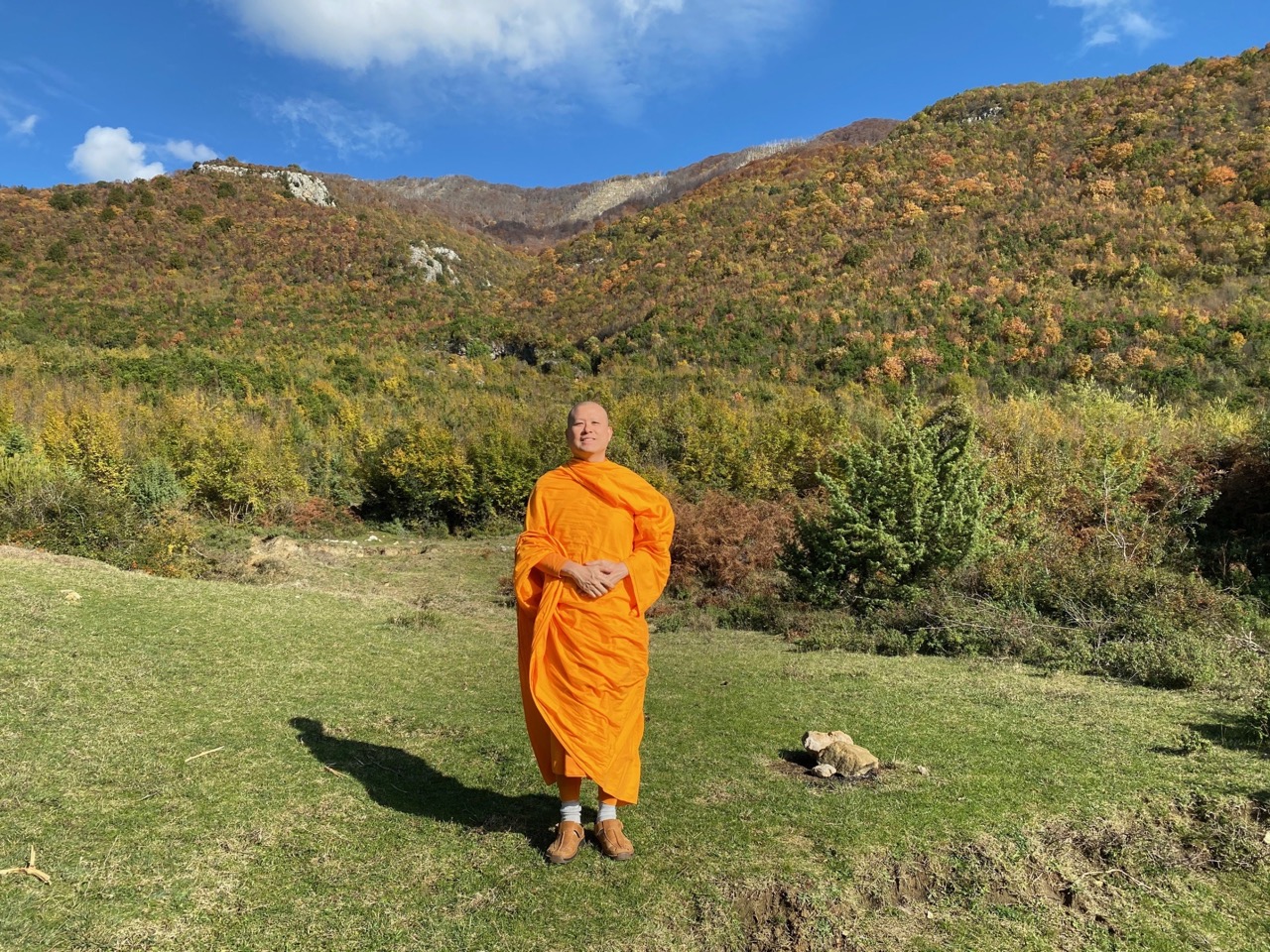 LP John Paramai's Guided Meditation at a hotel near Dajti mountain, Albania